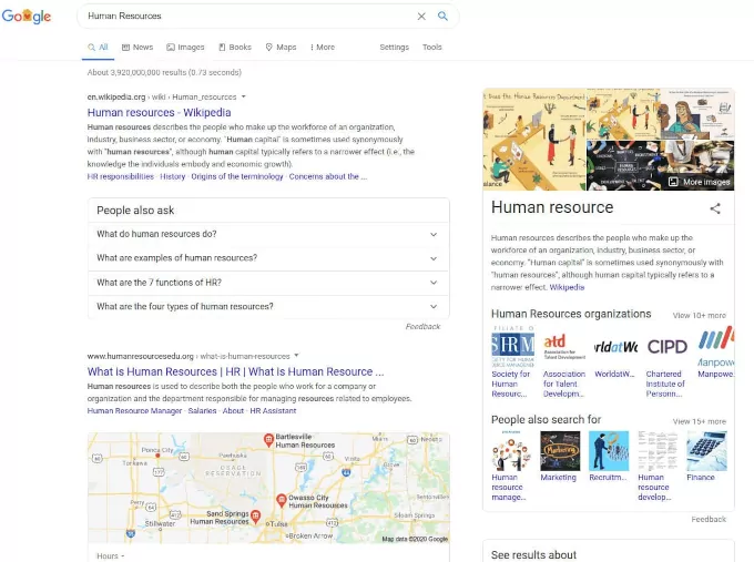 human resources seo